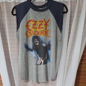 Authentic Vintage Ozzy Osbourne Diary Of A Madman T Shirt